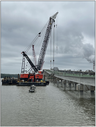 Crane Arrival At Bay Bridge Signals Advance Work For First Section Of 